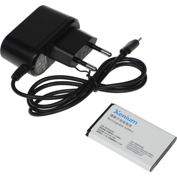 Мобильный телефон XENIUM X160 черный