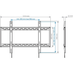 Кронштейн для телевизора Arm Media PT-100