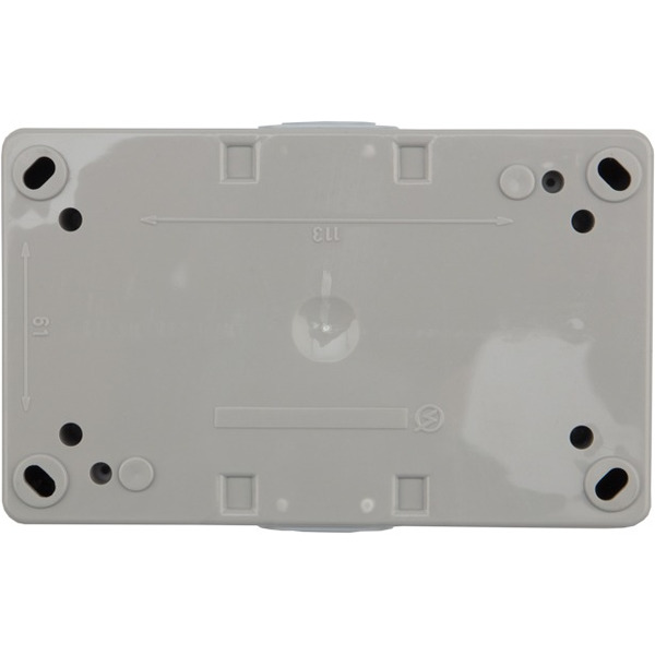 Блок из 2 розеток горизонтальный KRANZ INDUSTRIAL KR-78-0614