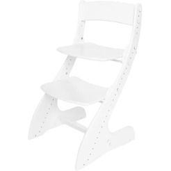 Детский стул Друг Кузя Растущий (белый)