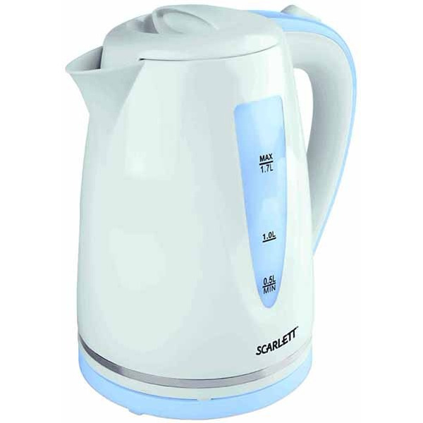 Электрочайник SCARLETT SC-EK18P06 W/BL