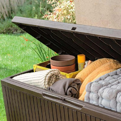 Сундук уличный Keter Springwood Storage Box 230406 (коричневый)