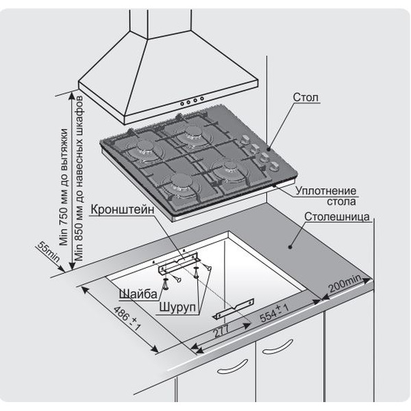 Варочная поверхность GEFEST СГ СВН 2230 К11