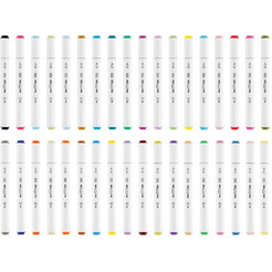 Набор двусторонних маркеров для скетчинга MESHU MS_38265 (36 цветов)