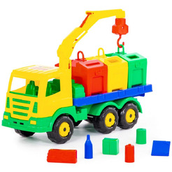 Грузовик Полесье Престиж автомобиль-контейнеровоз 44181