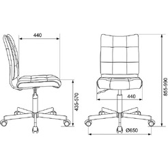 Кресло Бюрократ CH-330M/LT-21 (песочный)