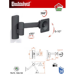 Кронштейн ELECTRICLIGHT КБ-01-12