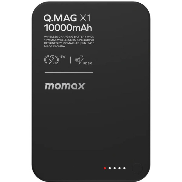 Внешний аккумулятор Momax IP117A Q.Mag X1 10000mAh (черный)