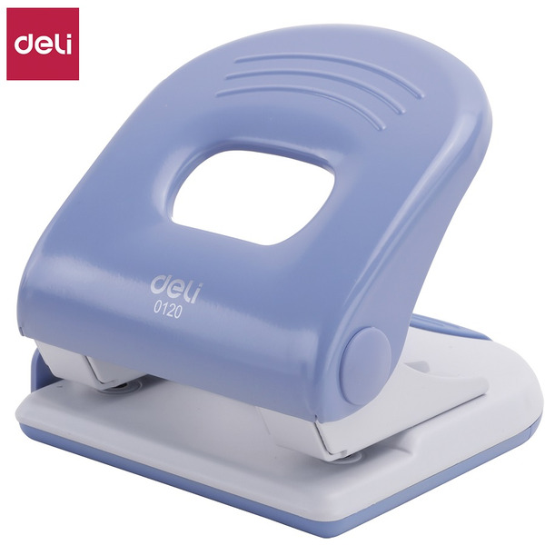 Дырокол PRO DELI E0120LBLUE