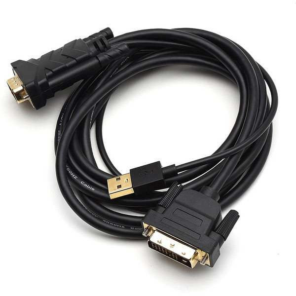 Кабель ATCOM AT9506 (DVI-VGA) 1.8 m