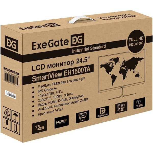 Монитор ExeGate SmartView EH1500TA EX300410RUS
