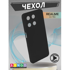 Бампер Bingo Liquid TPU для REALME 11 4G Черный