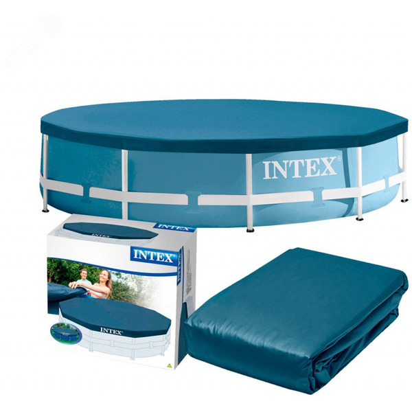 Тент-чехол INTEX 28030 для каркасных бассейнов диаметром 305 см