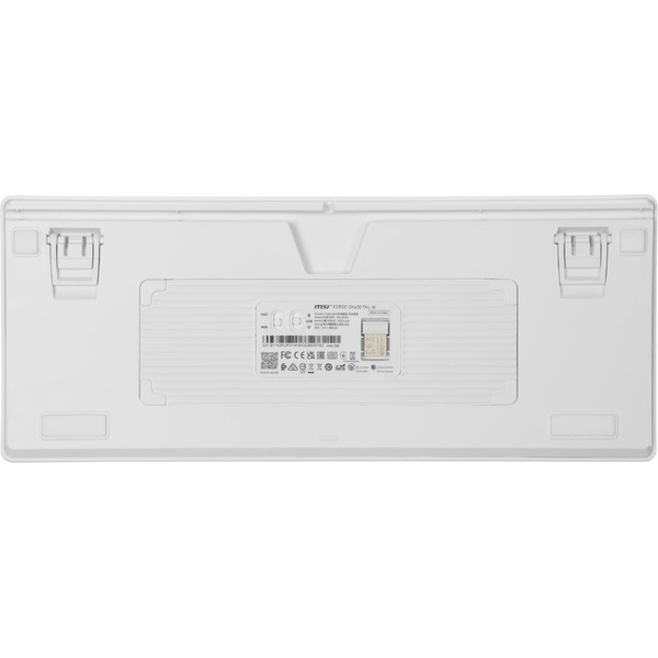 Клавиатура MSI Forge GK600 (белый/синий)