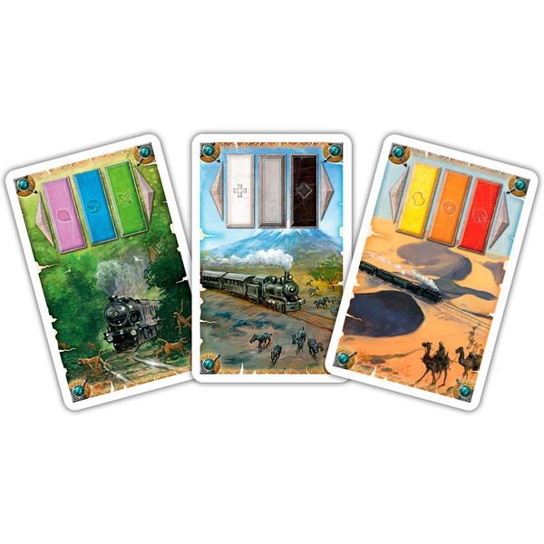 Настольная игра Hobby World 915781 Ticket to Ride : Сердце Африки