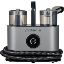 Пылесос моющий для мебели и ковров с подачей пара POLARIS PCW 1445 Steam Clean Pro (Графитовый)
