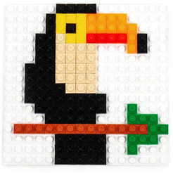 Конструктор Полесье Классик 67521 Мозаика №10 (птицы)