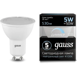 Лампа светодиодная Gauss 101506205