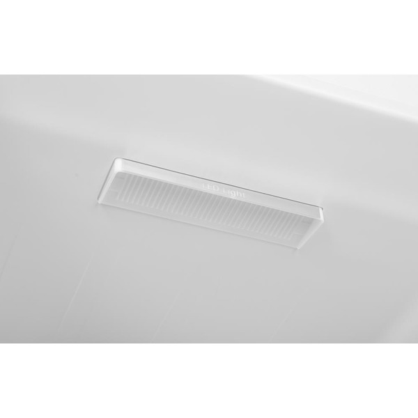 Холодильник Hyundai CS5003F (белое стекло)