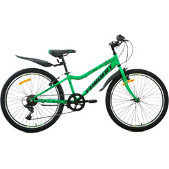 Велосипед Favorit Fox 24 V (зеленый)