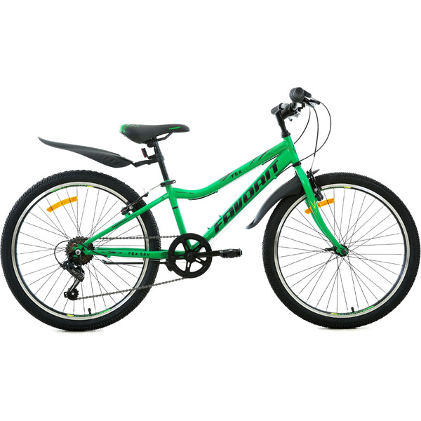 Велосипед Favorit Fox 24 V (зеленый)