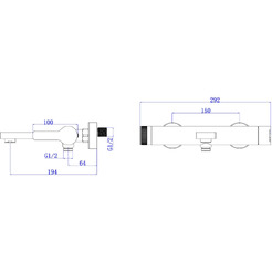 Смеситель AV Engineering AVBON3-BW0