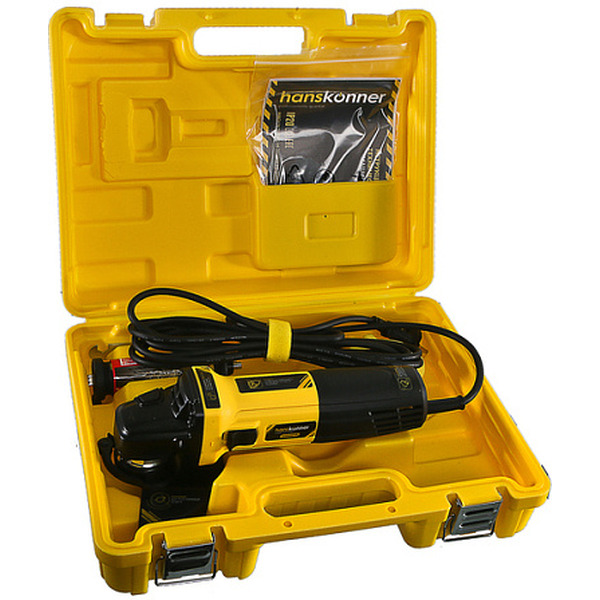 Угловая шлифмашина Hanskonner HAG13125TES