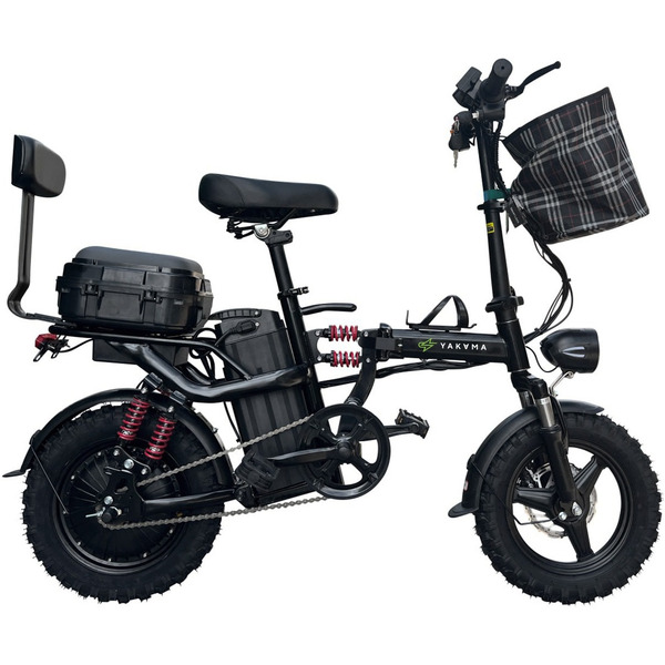 Электровелосипед Yakama R5 (черный)