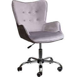 Кресло Седия Bella (серый бархатный)