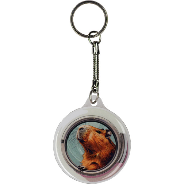 Брелок сувенирный "Дай пять Добру" Капибара в стирке