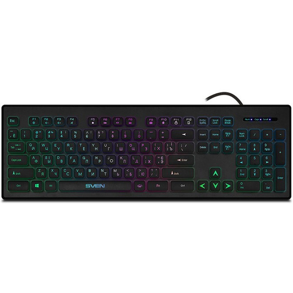 Игровая клавиатура SVEN KB-C7500EL (черная)