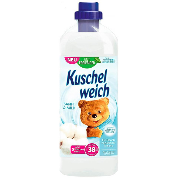 Кондиционер для белья KUSCHELWEICH Sanft & Mild (38 стирок) 1л