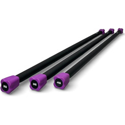 Бодибар Atlas Sport 3 кг (черный/фиолетовый)