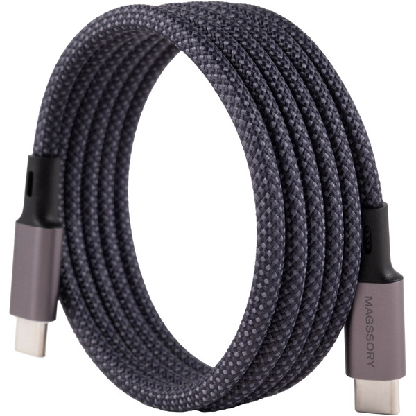 Беспроводное зарядное Magssory Disc Signature Edition 3 в 1 для Apple WCH033 (темно-серый)