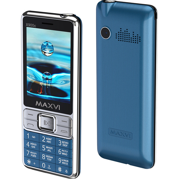 Мобильный телефон Maxvi X900c (синий)