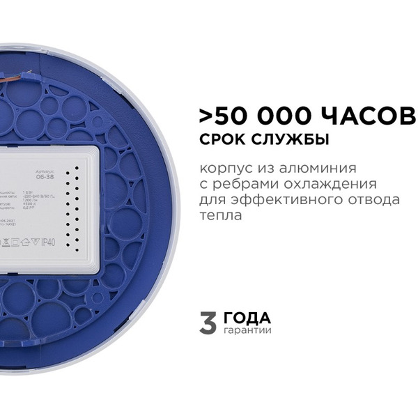Светодиодная панель Apeyron 06-38
