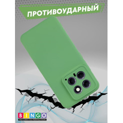 Бампер Bingo Liquid TPU для XIAOMI 14 Зеленый