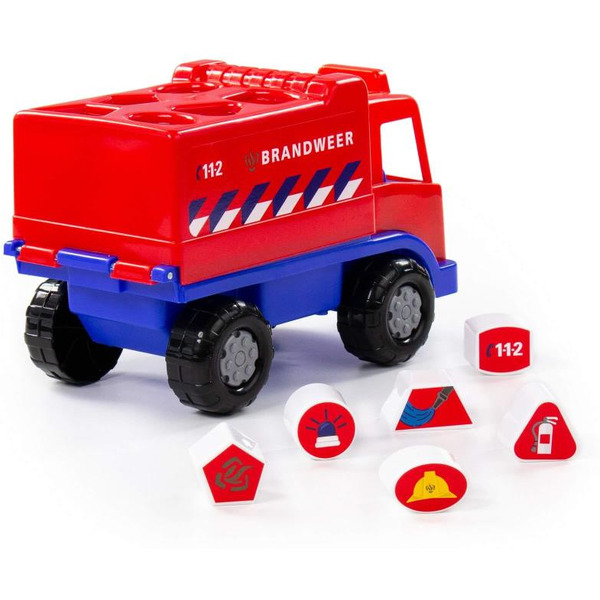 Пожарная машина Полесье Забава Пожарный 90768