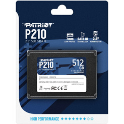 Твердотельный накопитель Patriot P210 512GB (P210S512G25)