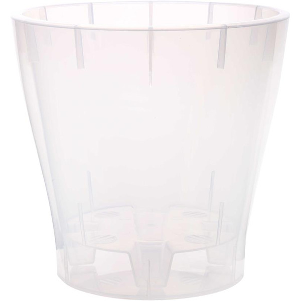 Горшок цветочный Альтернатива Лея М7883 (прозрачный)