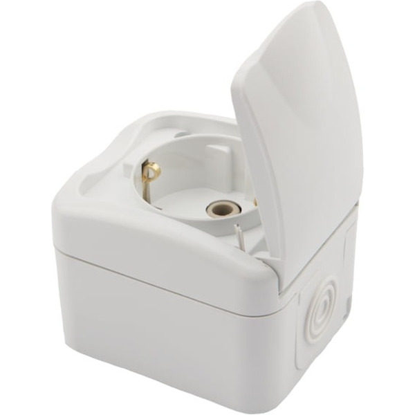 Розетка одноместная KRANZ Mini OG KR-78-0605