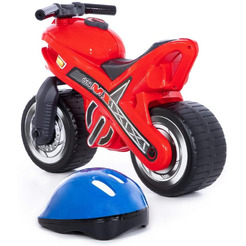 Каталка Полесье МХ со шлемом 46765