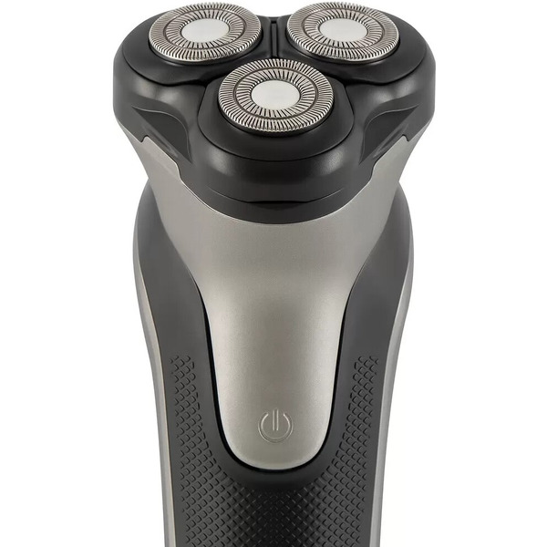 Бритва электрическая POLARIS PMR 0420R flex&float 4D PRO (черный/серебряный)