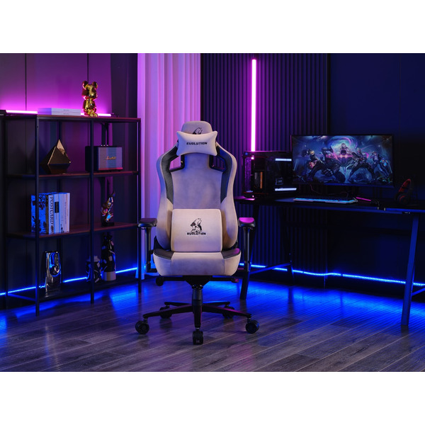 Игровое кресло Evolution Project A Fabric (бежевый)