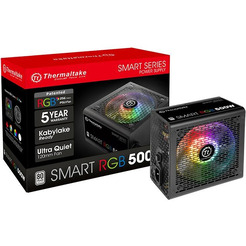 Блок питания Thermaltake Smart RGB 500 PS-SPR- 0500NHSAWE-1