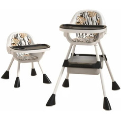 Стульчик для кормления NINO Moon (черный)