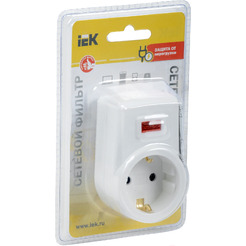 Сетевой фильтр IEK WFP10-16-01-K01