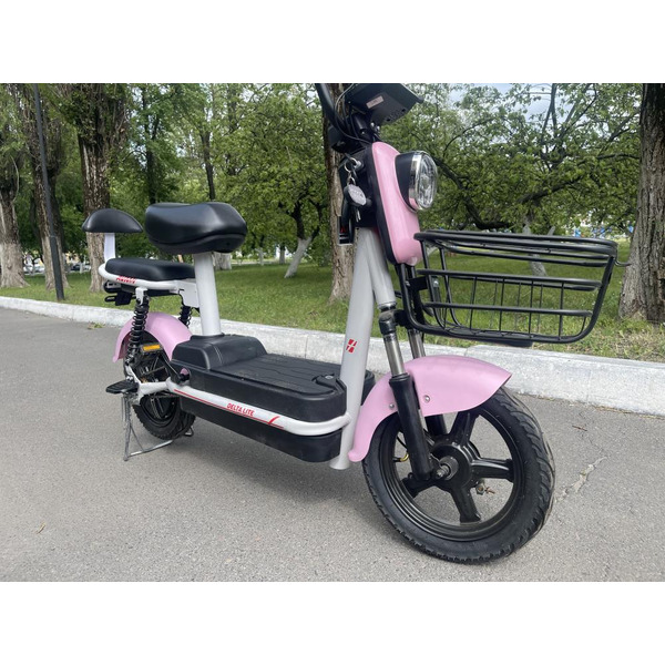 Электровелосипед AVM Delta Lite (розовый)