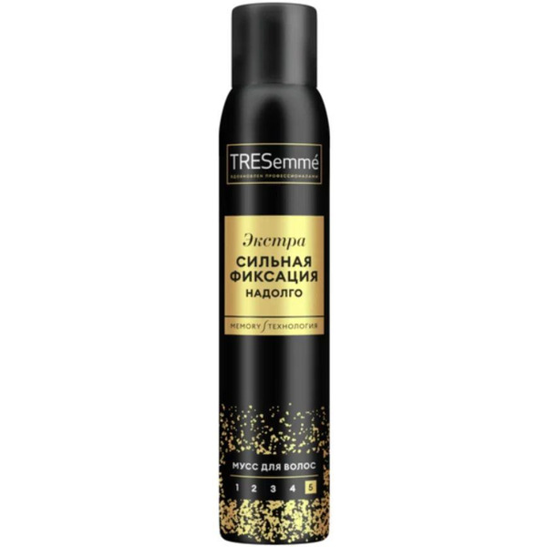 Мусс для укладки волос TRESEMME Экстрасильная фиксация 200 мл