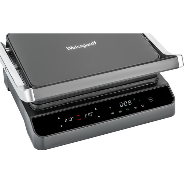 Электрогриль Weissgauff WCG 250 B Digital Glass